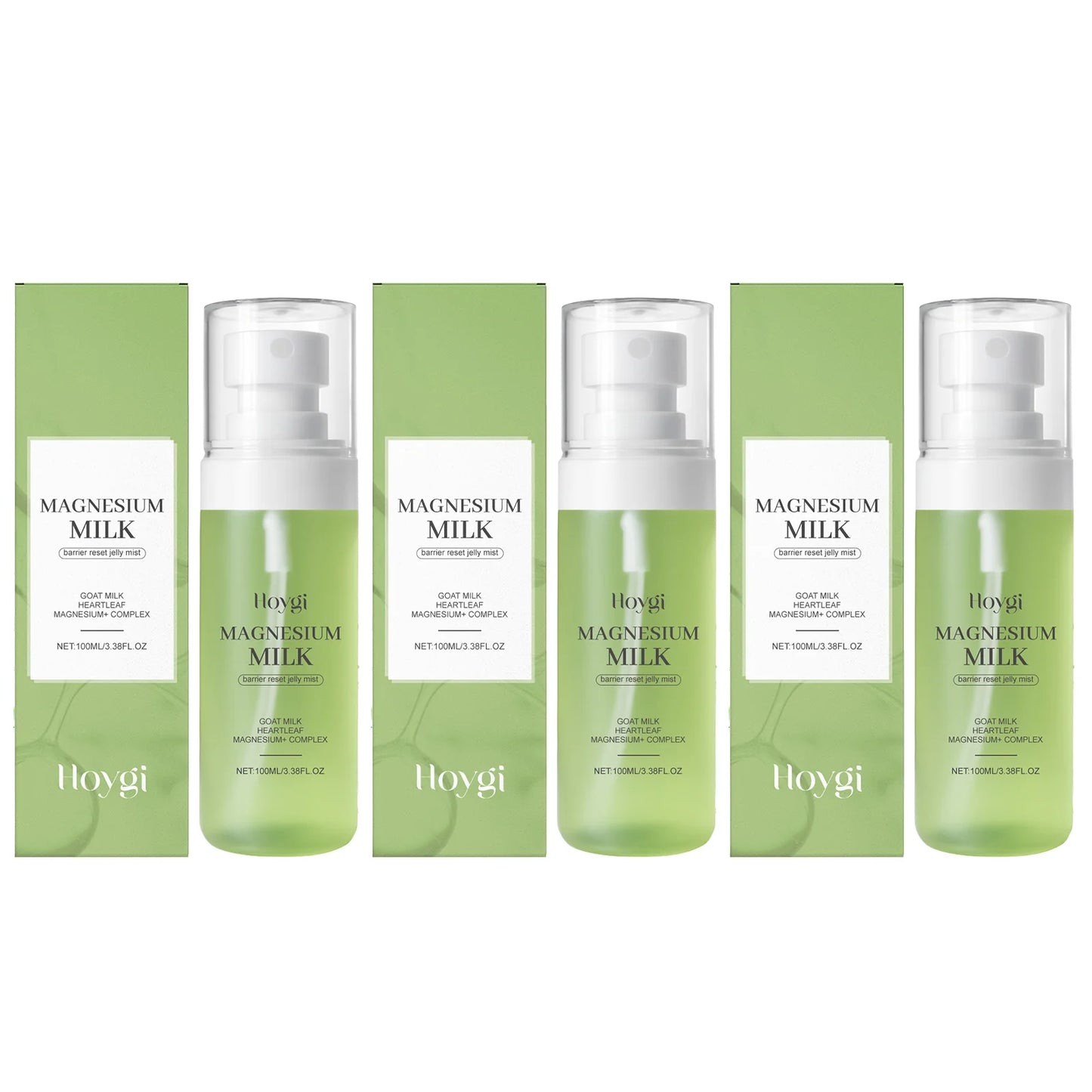 Hoygi Magnesium Milk Jelly Toner Mist Moisturizing Facial Spray