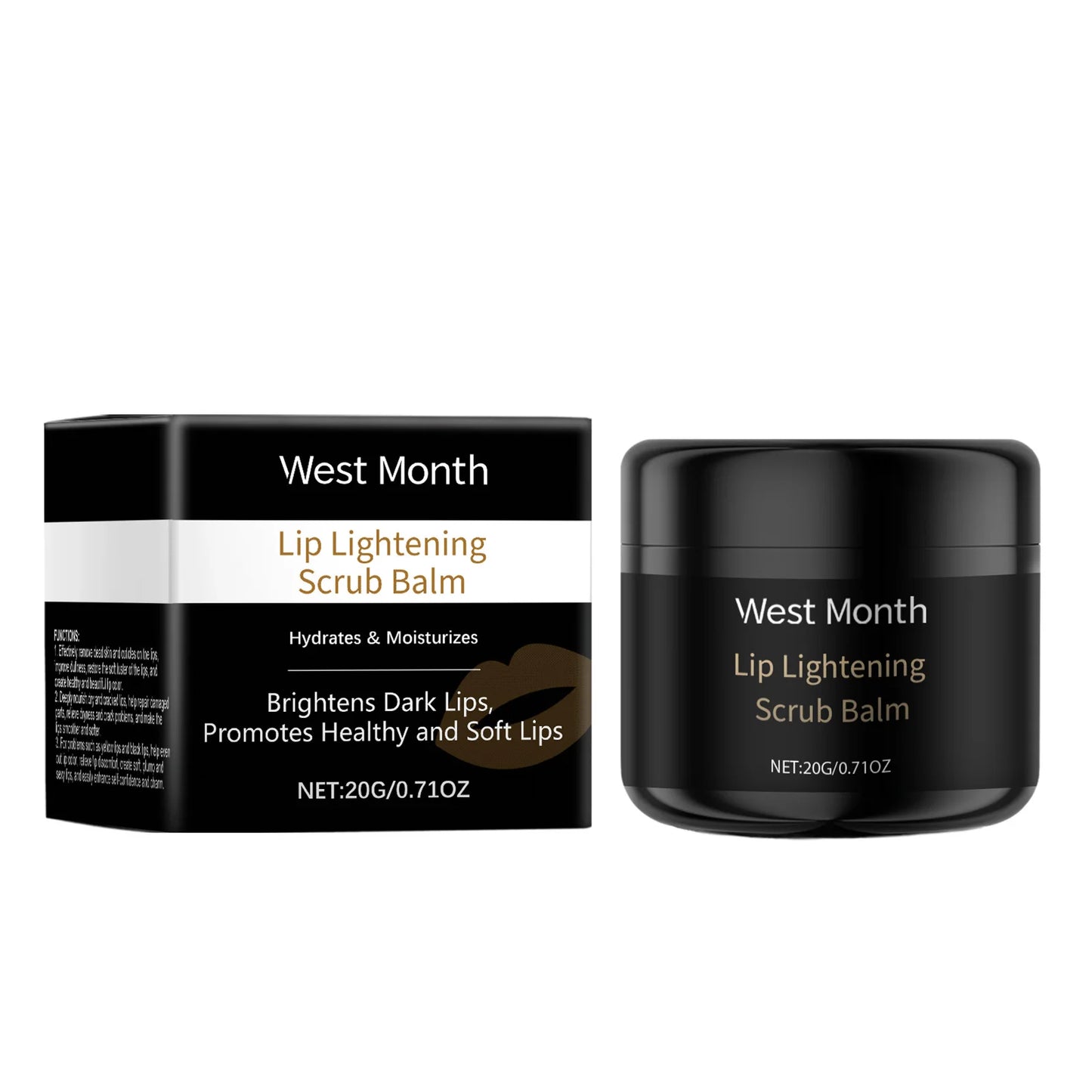 Moisturizing Lip Scrub Balm Nourishing Exfoliating Cream Remove Dead Skin Restoring Gloss