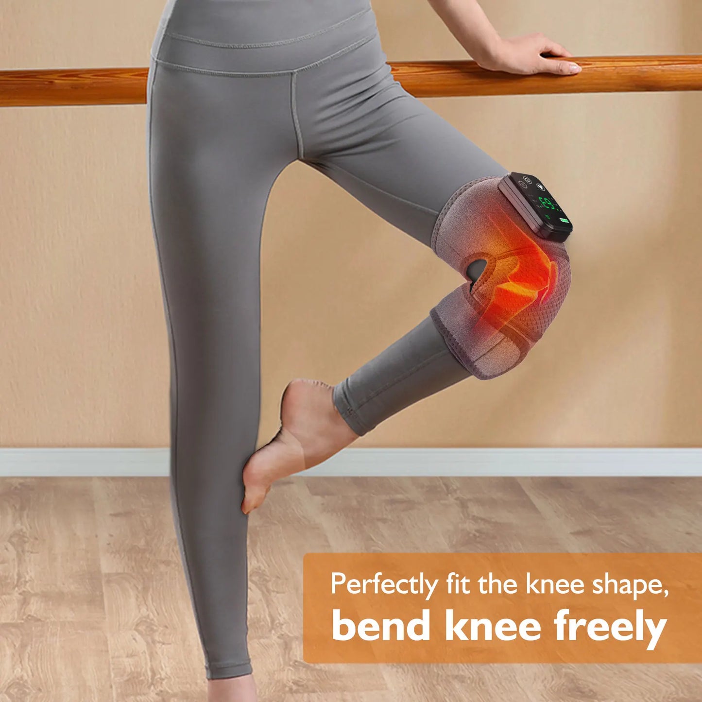 Hailicare 3 In 1 Cordless Thermal Knee Shoulder Massager