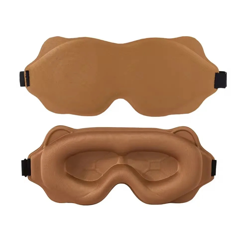 3D Contoured Sleeping Mask Light Blocking Eye Cover For Travel