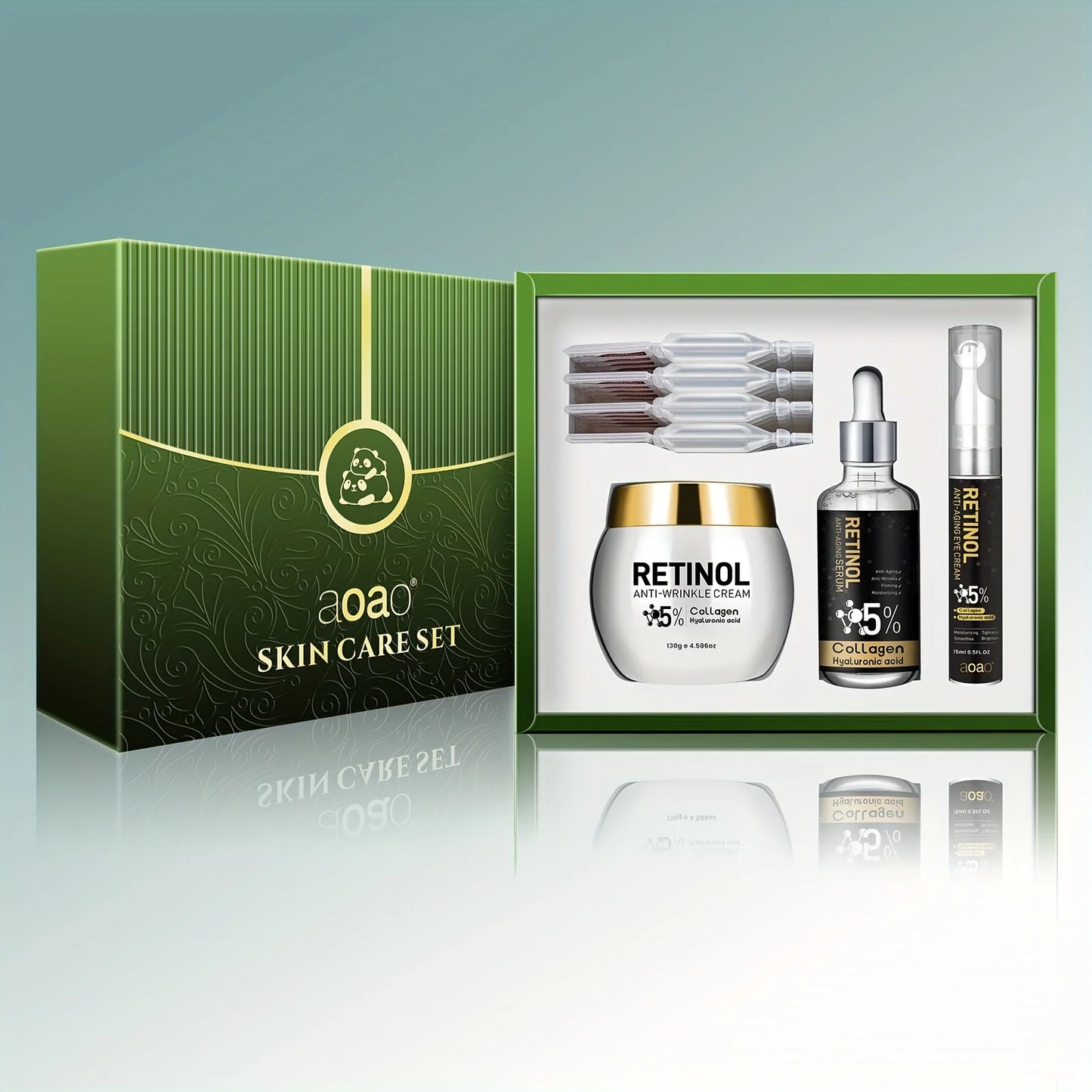 aoao Retinol Deep Hydration Anti-Wrinkle Gift Set For Dry Skin
