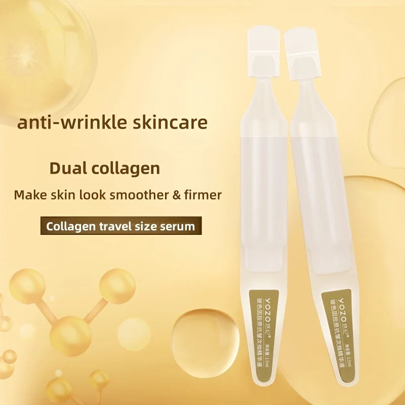 Collagen Firming Face Serum Moisturizing Anti Aging Travel Pack