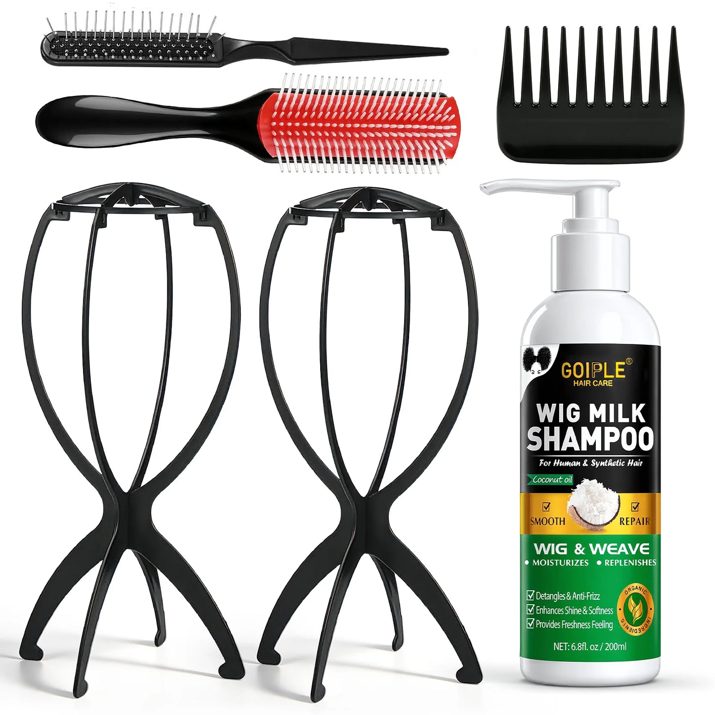 Wig Milk Spray Leave In Conditioner Detangler And Heat Protector
