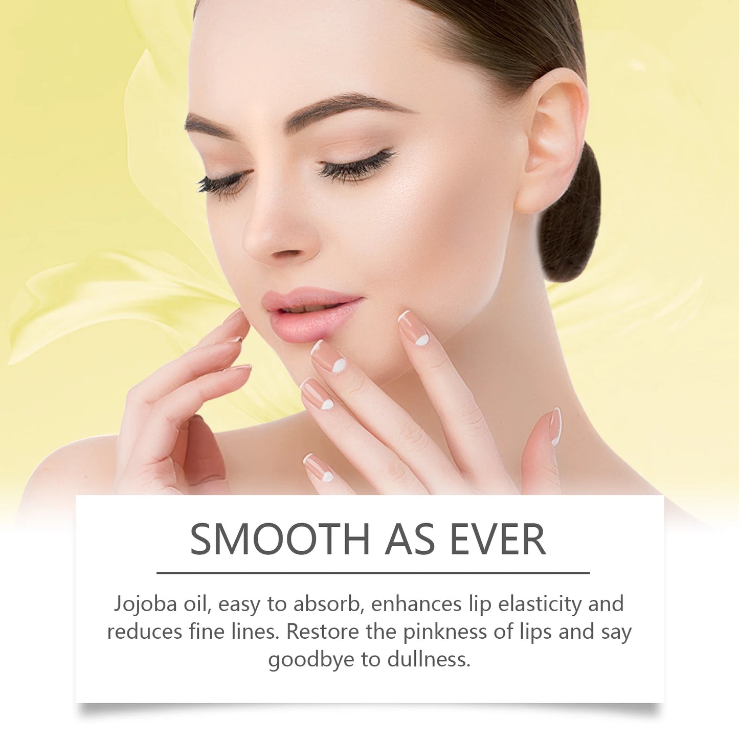 OUHOE 5G Lemon Ginger Lip Balm Moisturizing Nourishing Hydrating Care