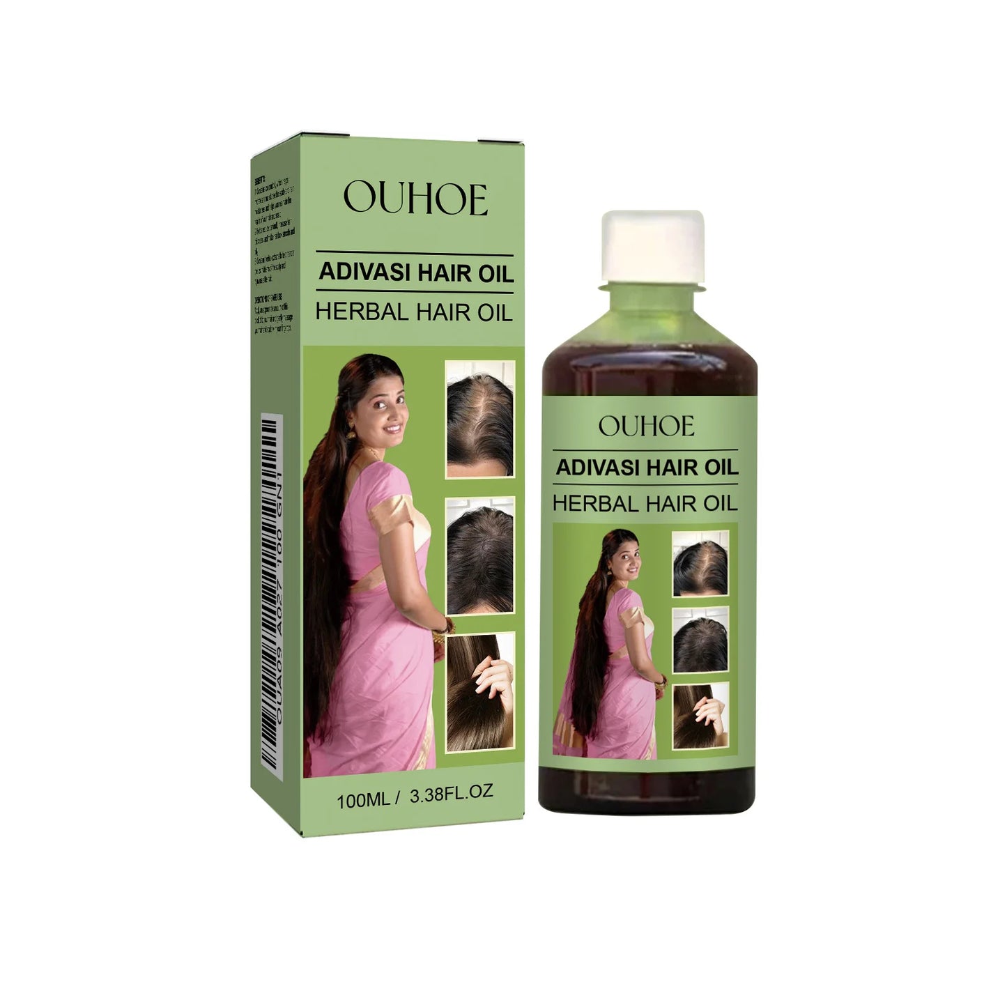 OUHOE Herbal Hair Care Oil For Scalp Nourishment And Strengthening