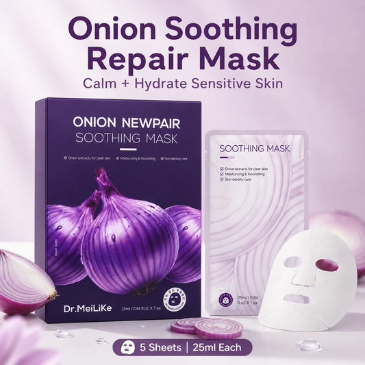 MeiLiKe Onion Extract Soothing Niacinamide Centella Facial Sheet Mask
