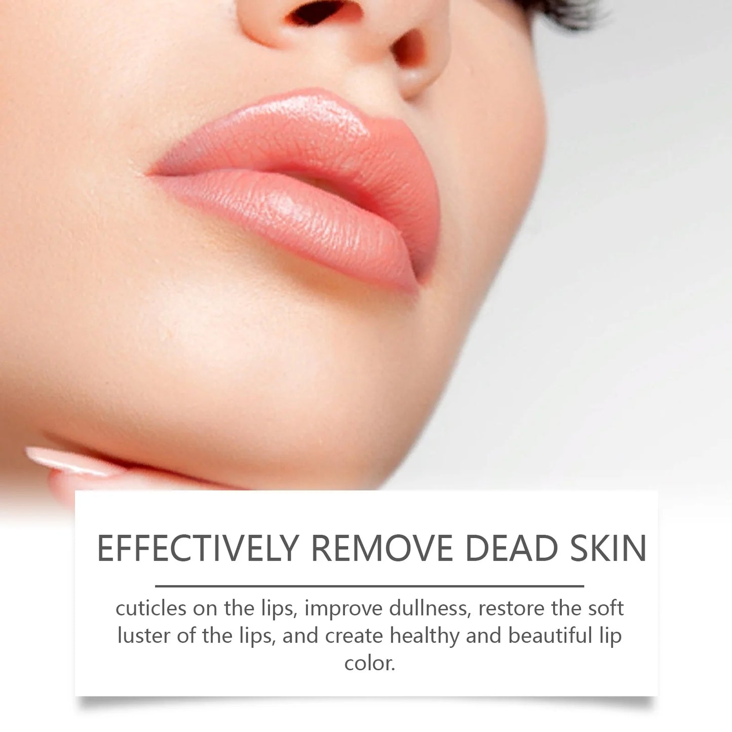 Moisturizing Lip Scrub Balm Nourishing Exfoliating Cream Remove Dead Skin Restoring Gloss