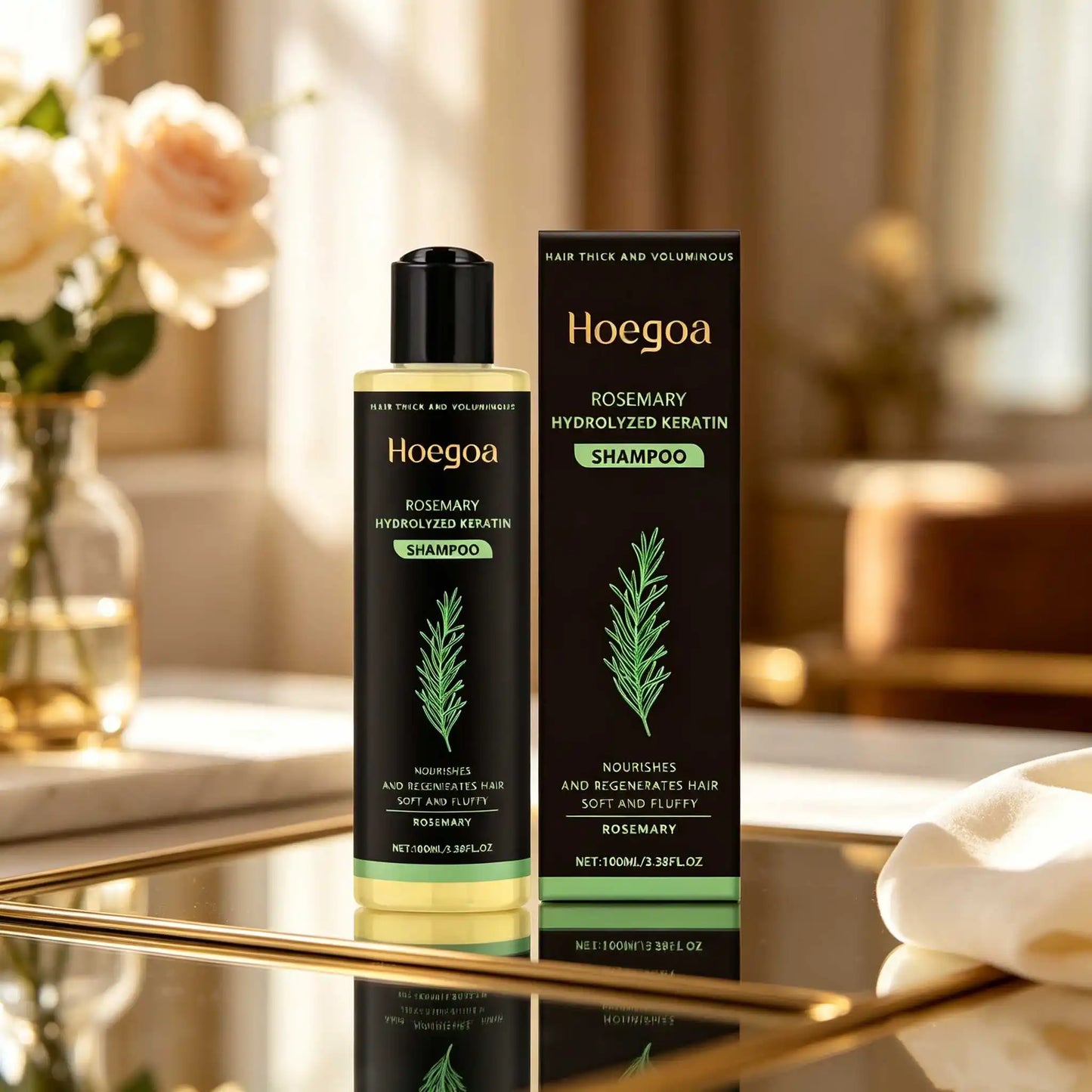 Hoegoa Rosemary Shampoo For Boosting Volume And Reducing Breakage
