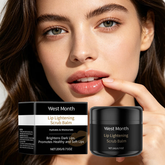 Moisturizing Lip Scrub Balm Nourishing Exfoliating Cream Remove Dead Skin Restoring Gloss