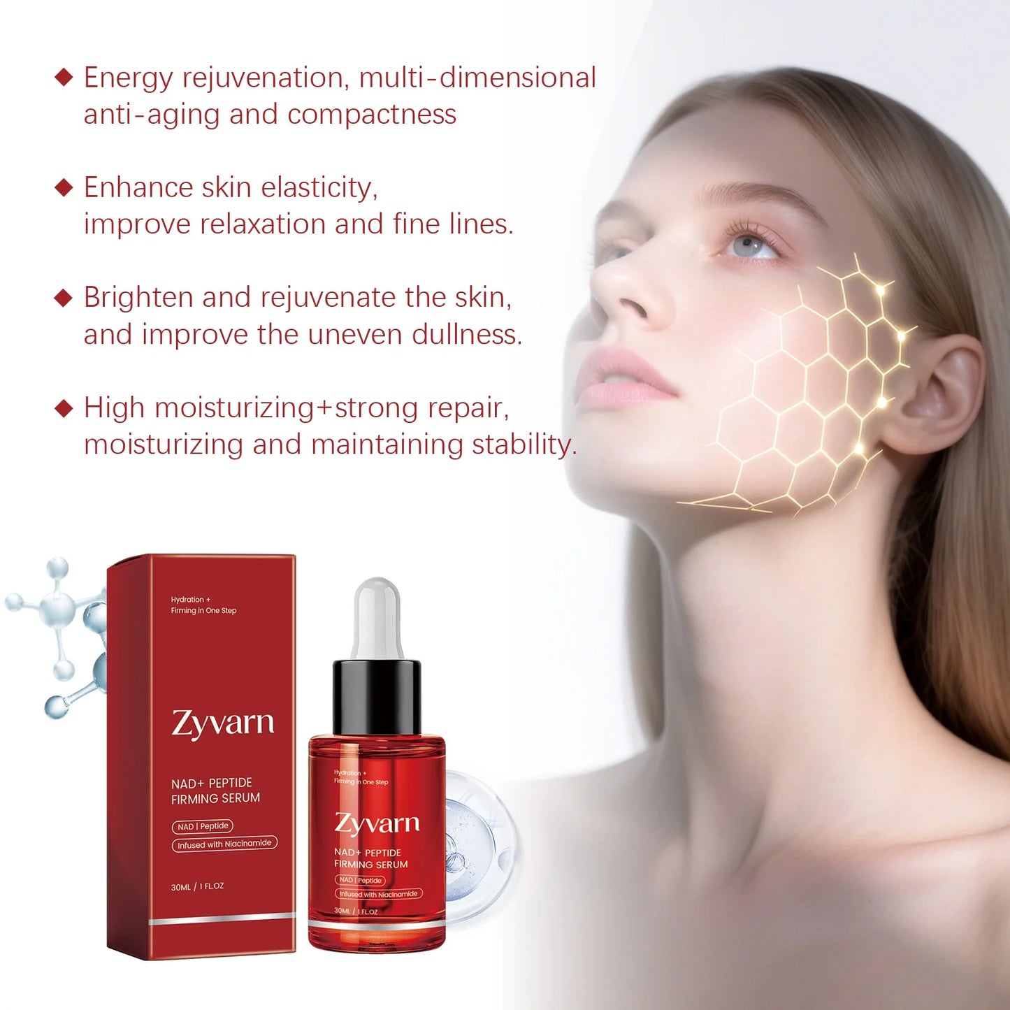 Premium Glycerin Face Serum For Moisturizing And Firming Skin Care