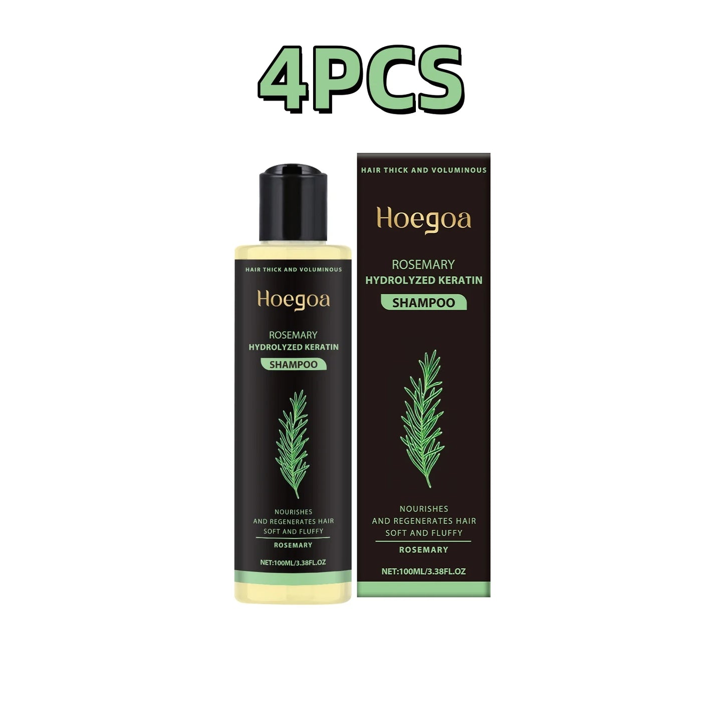 Hoegoa Rosemary Shampoo For Boosting Volume And Reducing Breakage