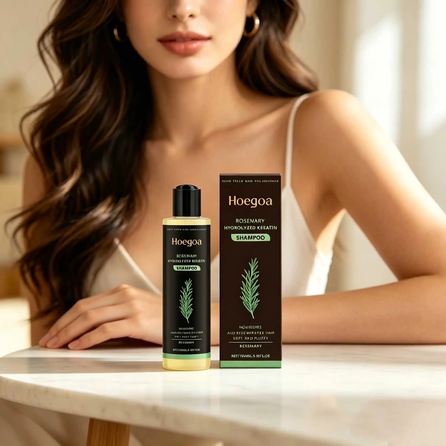 Hoegoa Rosemary Shampoo For Boosting Volume And Reducing Breakage