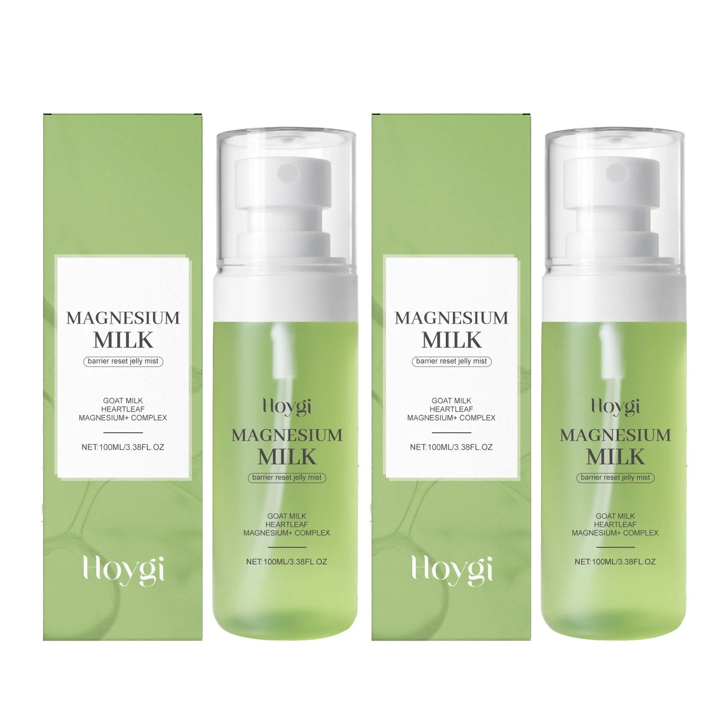 Hoygi Magnesium Milk Jelly Toner Mist Moisturizing Facial Spray