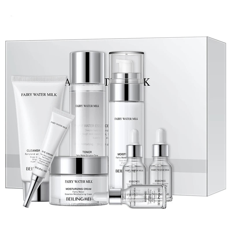 Premium Collagen Face Care Kit With Cleanser Serum And Cream
