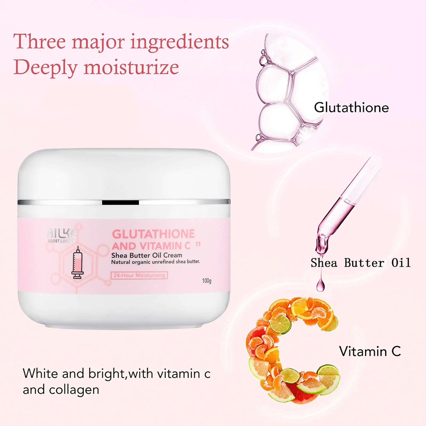 AILKE Intense Whitening And Lightening Face And Body Cream
