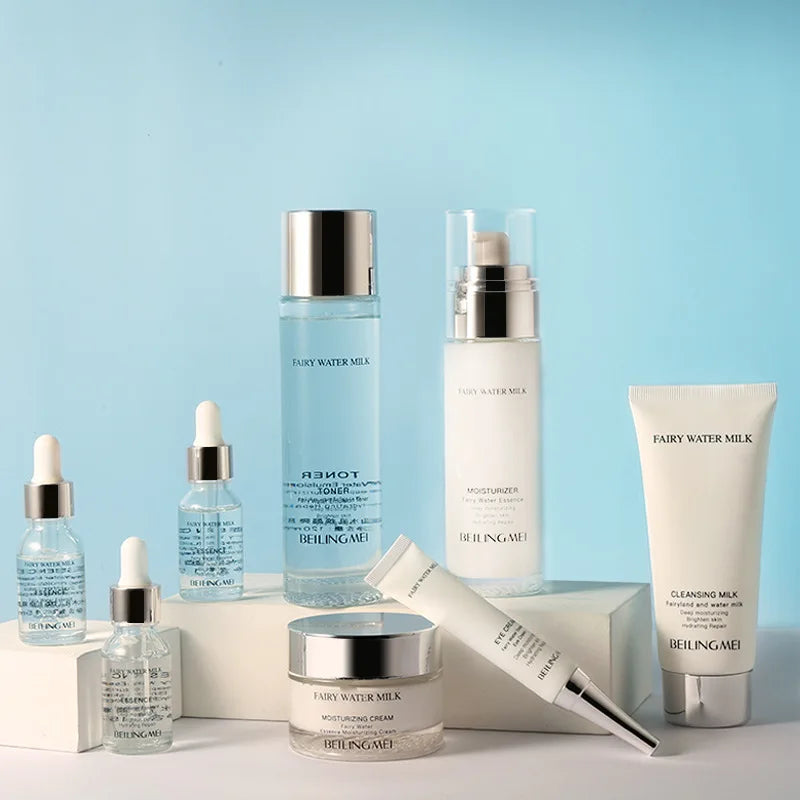 Premium Collagen Face Care Kit With Cleanser Serum And Cream
