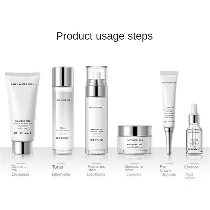 Premium Collagen Face Care Kit With Cleanser Serum And Cream