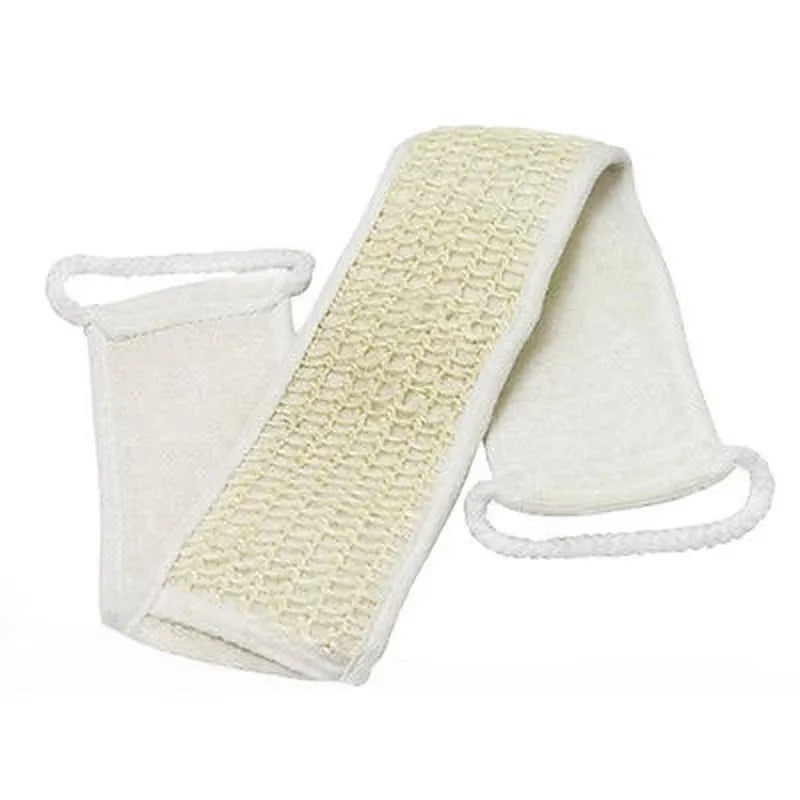 Soft Cotton Hemp Exfoliating Body Bath Shower Scrubber