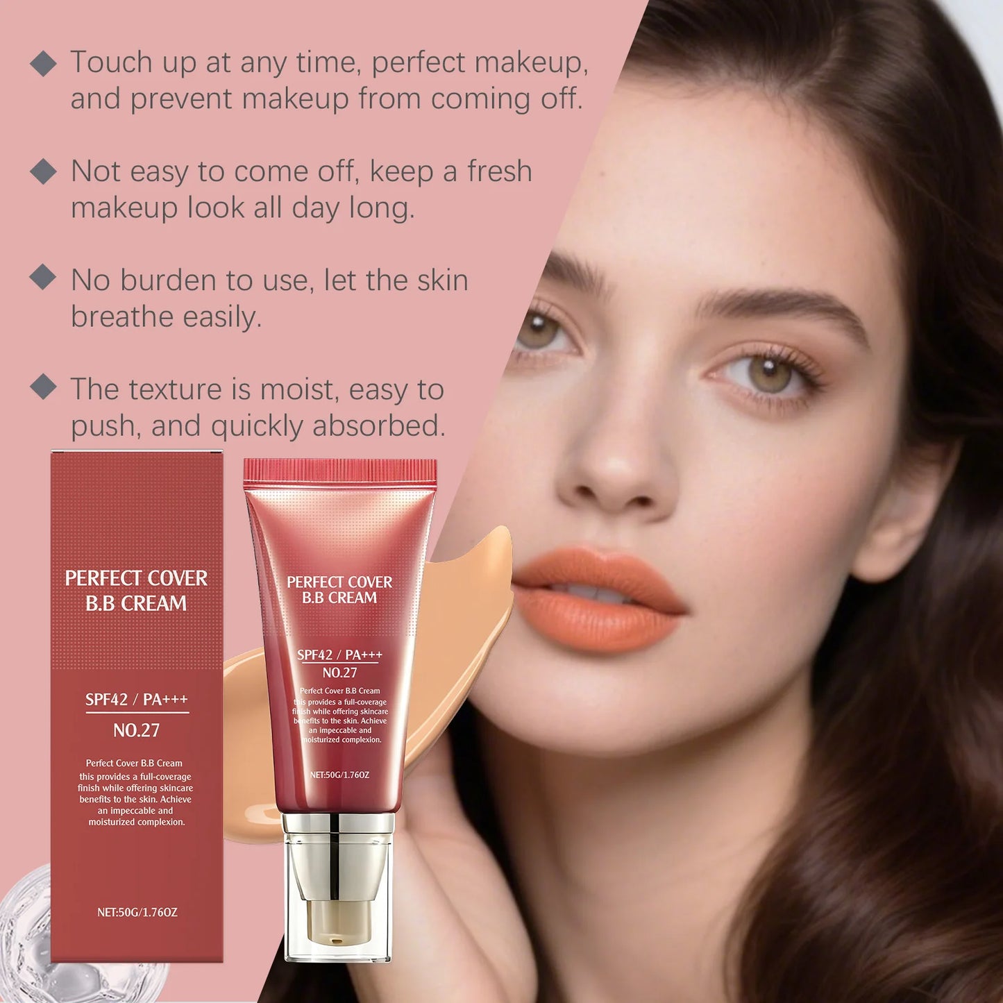 BB Cream Concealer Brightening Moisturizing Long Lasting Hydrating