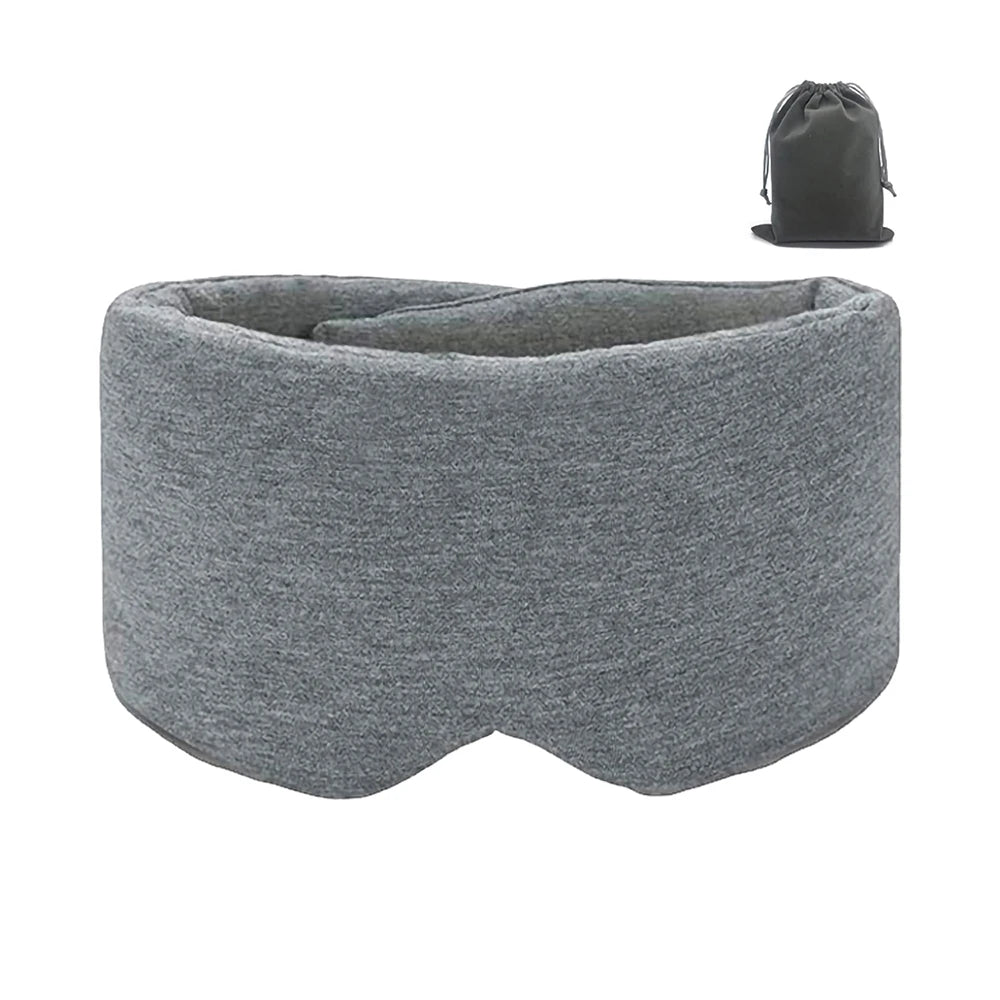 Adjustable Light Blocking Sleep Eye Mask Nylon For Travel