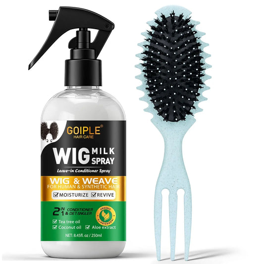Wig Milk Spray Leave In Conditioner Detangler And Heat Protector