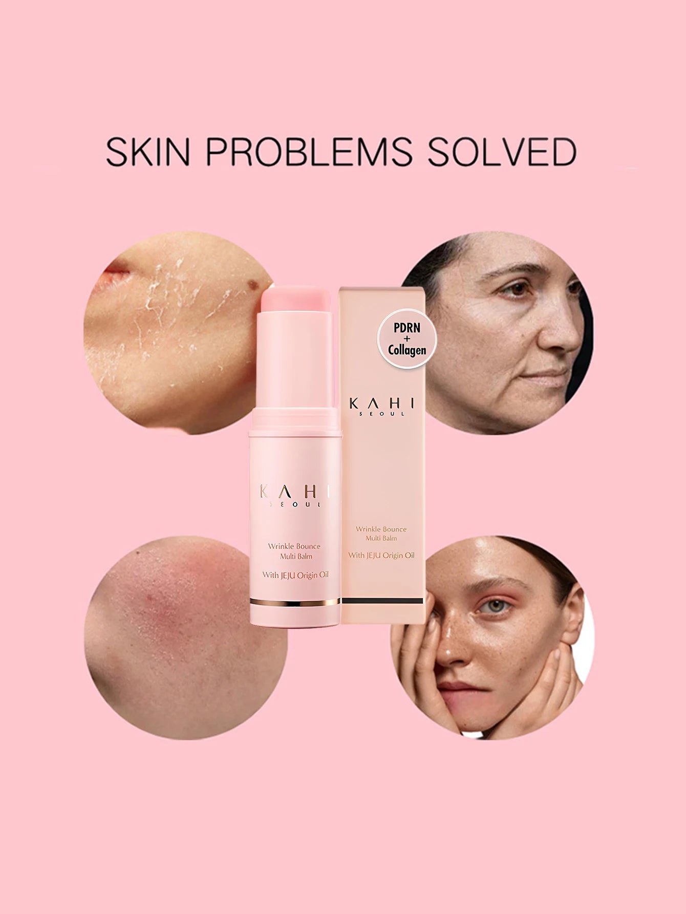 Wrinkle Bounce Anti Aging Multi Balm Stick Hydrating Facial Moisturizer