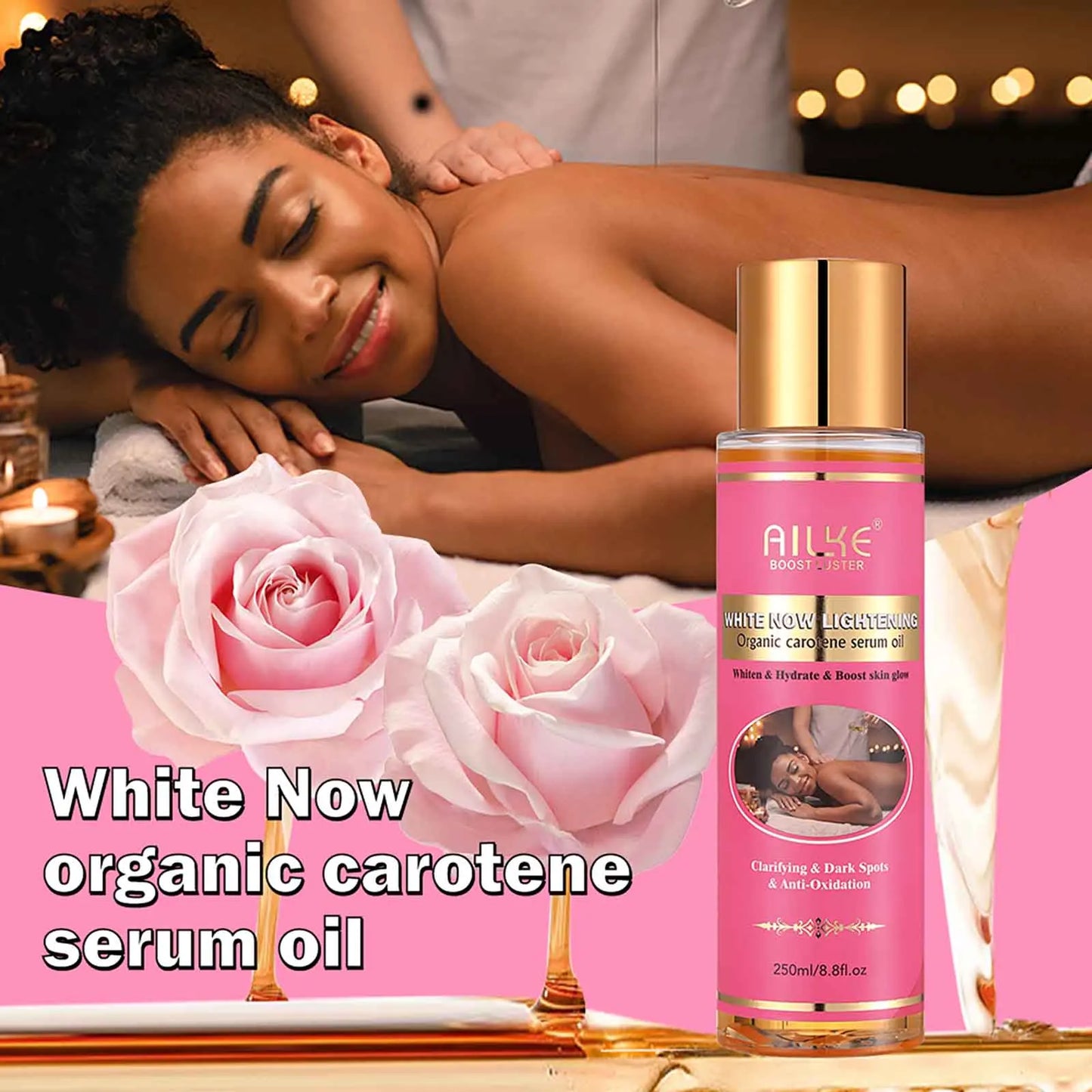 AILKE Natural Skin Brightening Set for Acne and Dark Spots