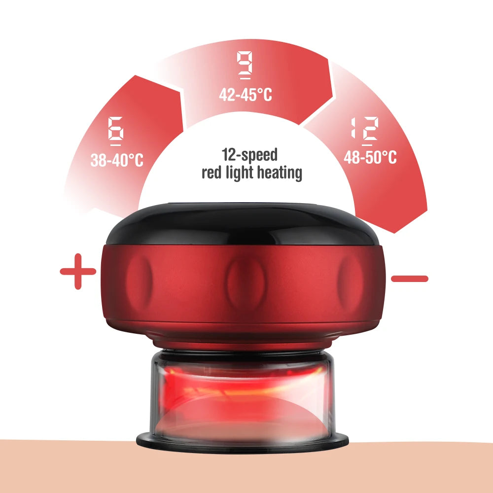 Hailicare Electric Cupping Massager Vacuum Suction Gua Sha Device