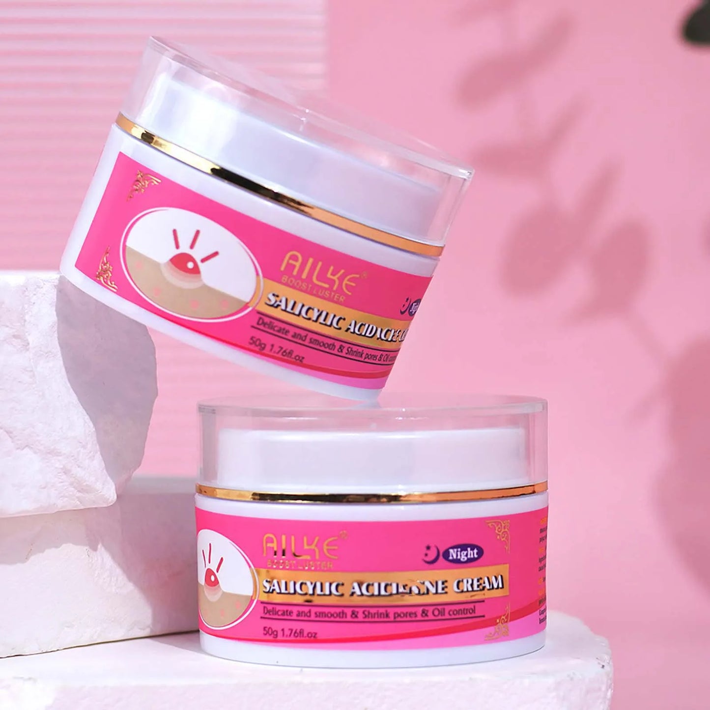 AILKE Natural Skin Brightening Set for Acne and Dark Spots