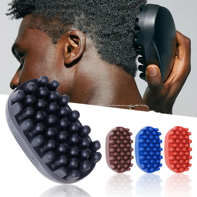 Magic Twist Hair Brush Silicone Mini Portable For Curly Hair