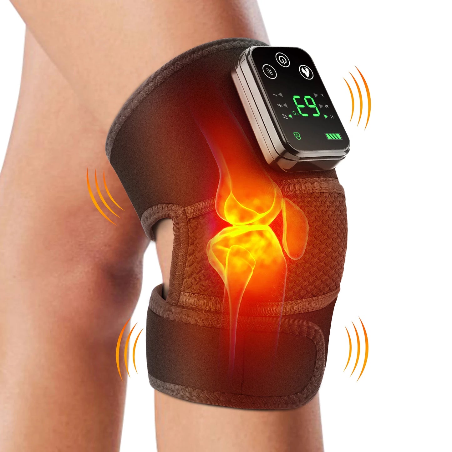 Hailicare Knee Heating Massager With Vibration Hot Compress