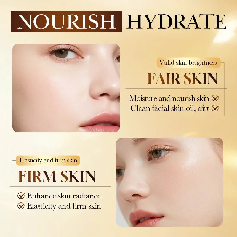 24K Gold Collagen Protein Firming Hydrating Face Skincare Set