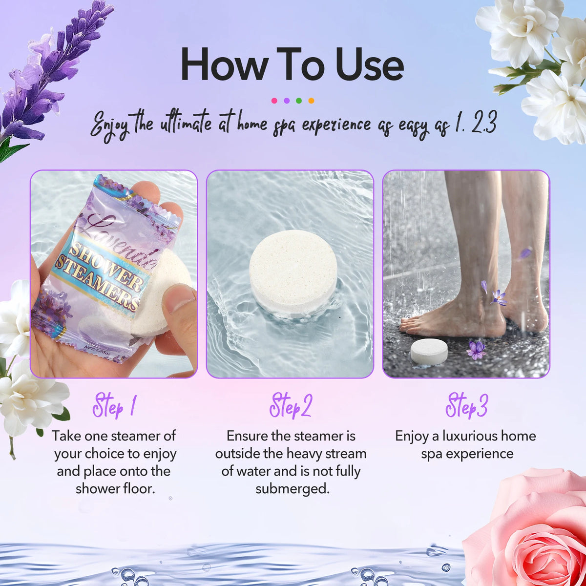 Vremou Aromatherapy Shower Steamers With Essential Oils