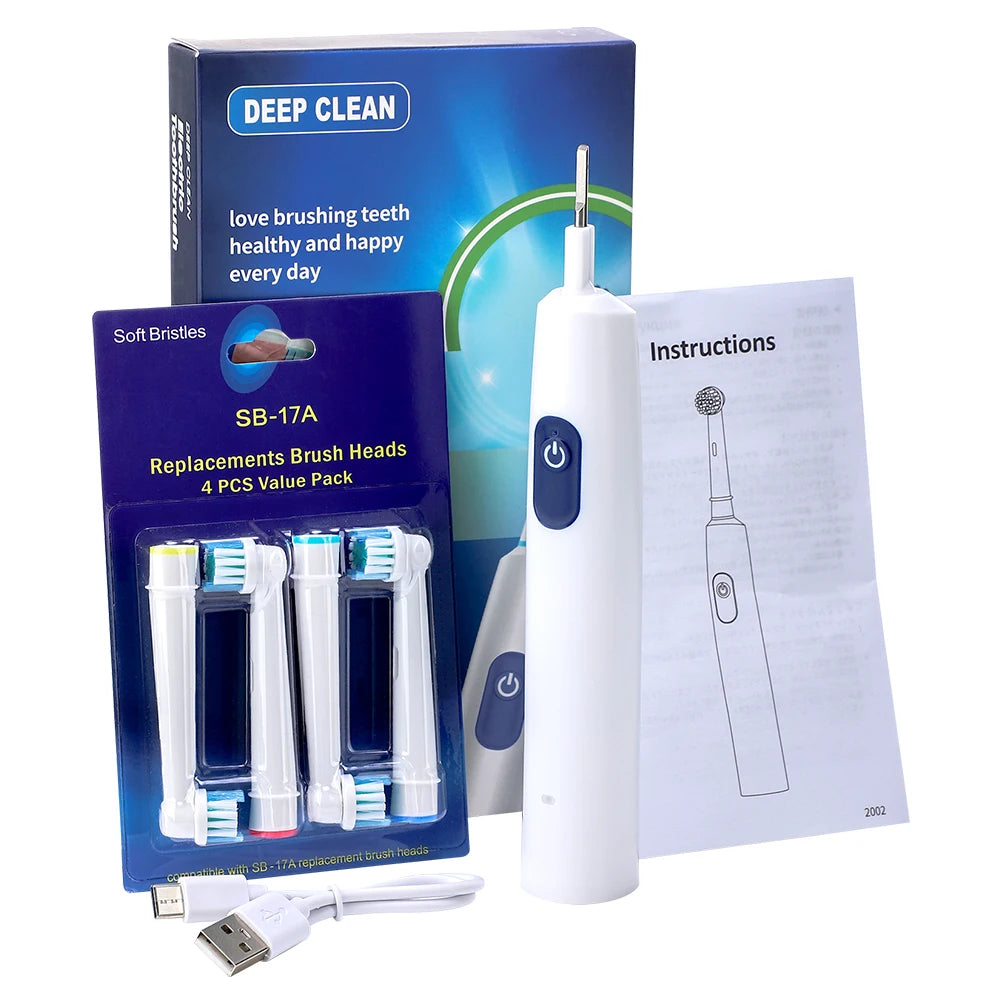 Ms.Dear Rechargeable Electric Toothbrush With Multiple Cleaning Modes