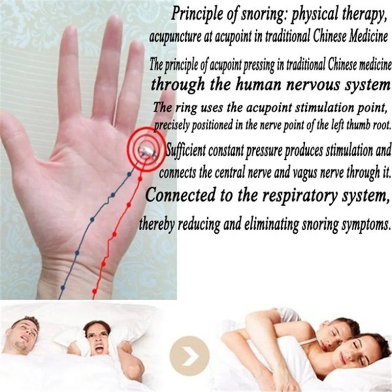 Anti Snore Acupressure Nose Clip Device For Better Sleep