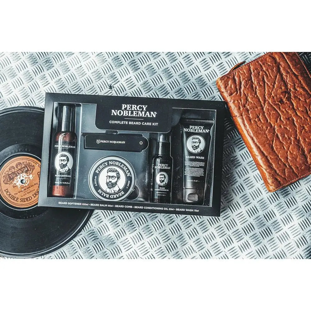 Ultimate Beard Care Kit Softening Oil Balm Wash And Comb