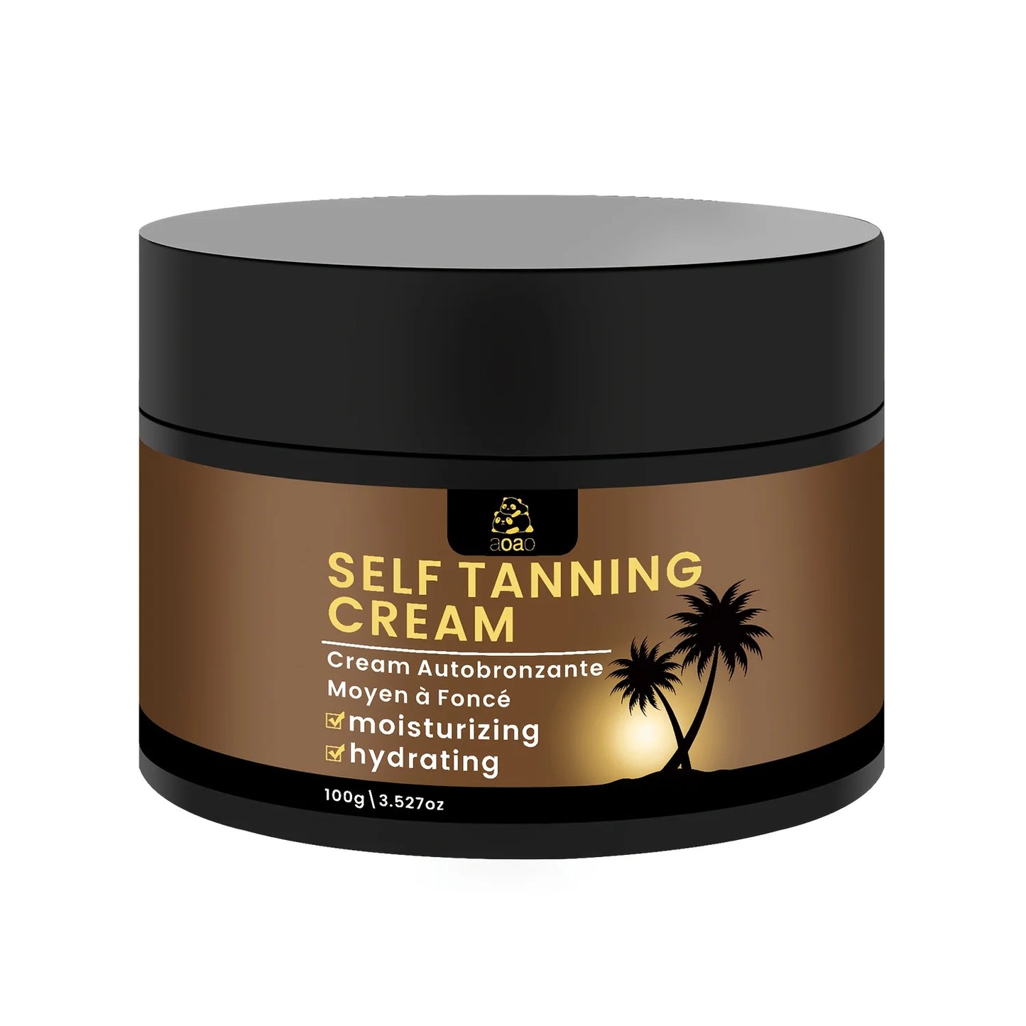 Aoao Self Tanning Firm Cream With Aloe And Coconut Moisturizer