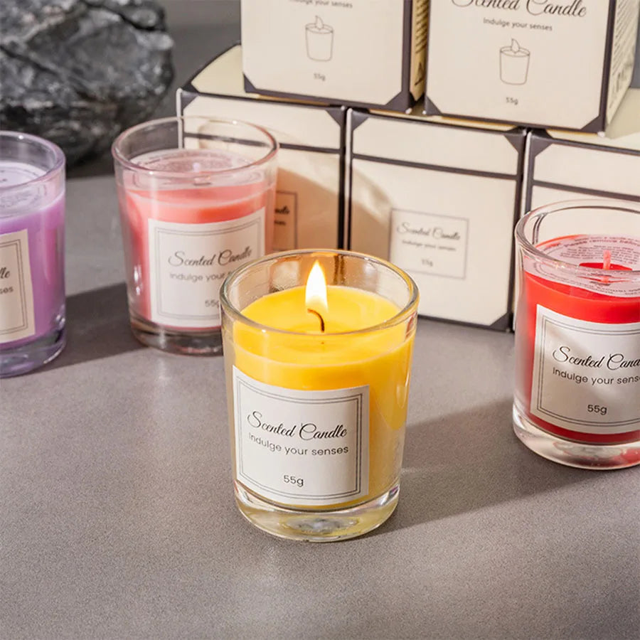 Handmade Soy Wax Aromatherapy Candle In Premium Gift Box