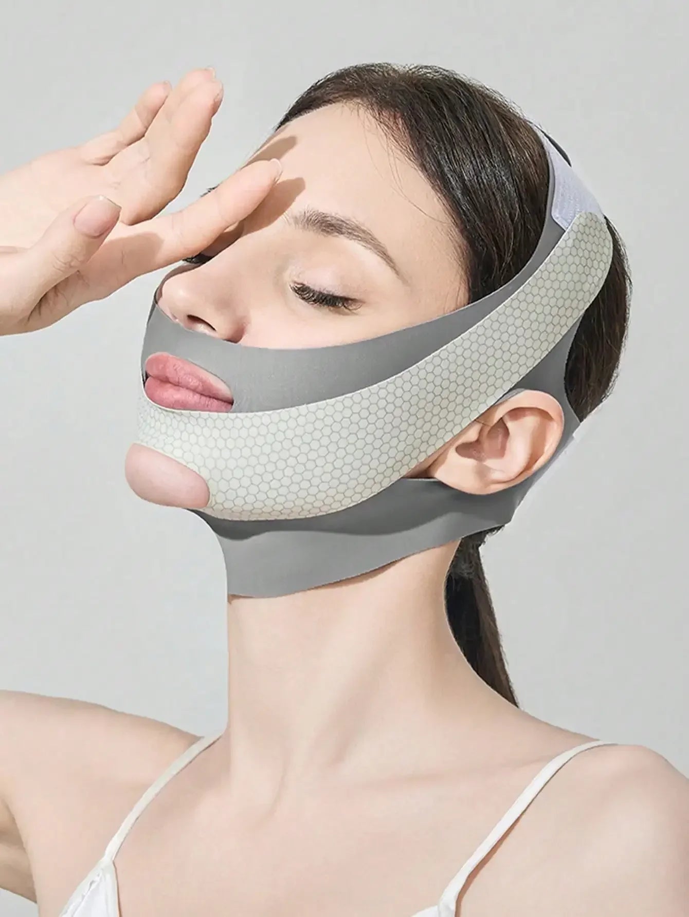 Women Mult-functional Cotton Blend Sleeping Mask