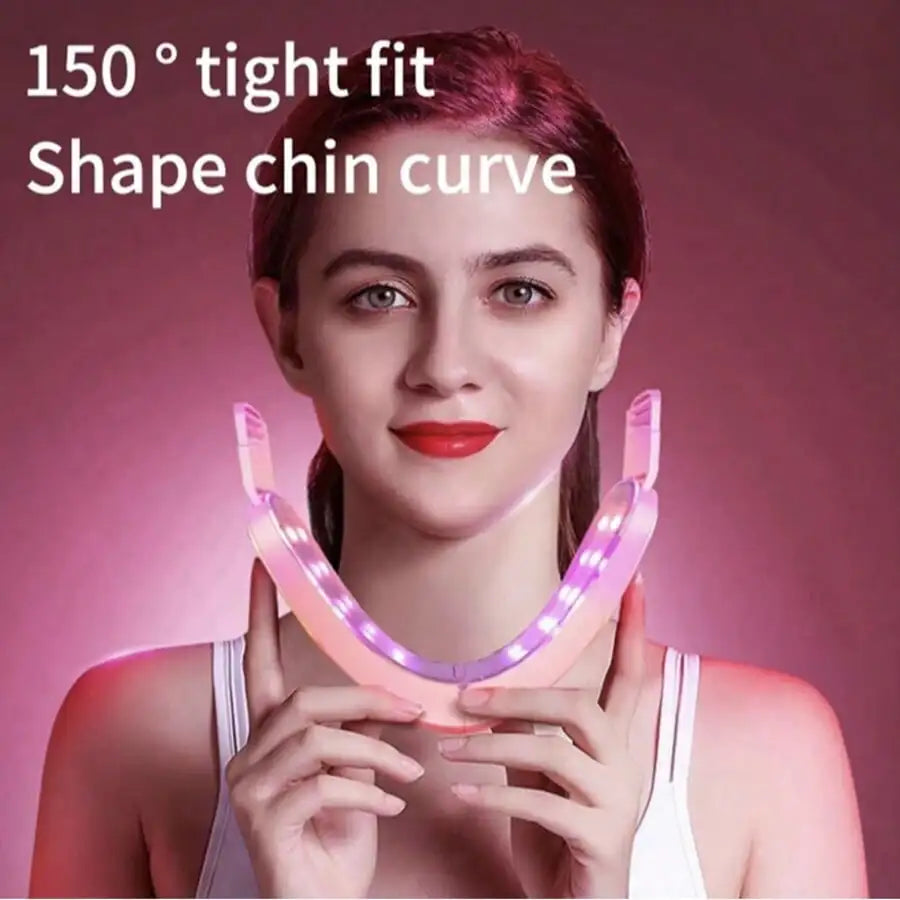 Smart Vibration Face Massager With Heating And Skin Tightening Features