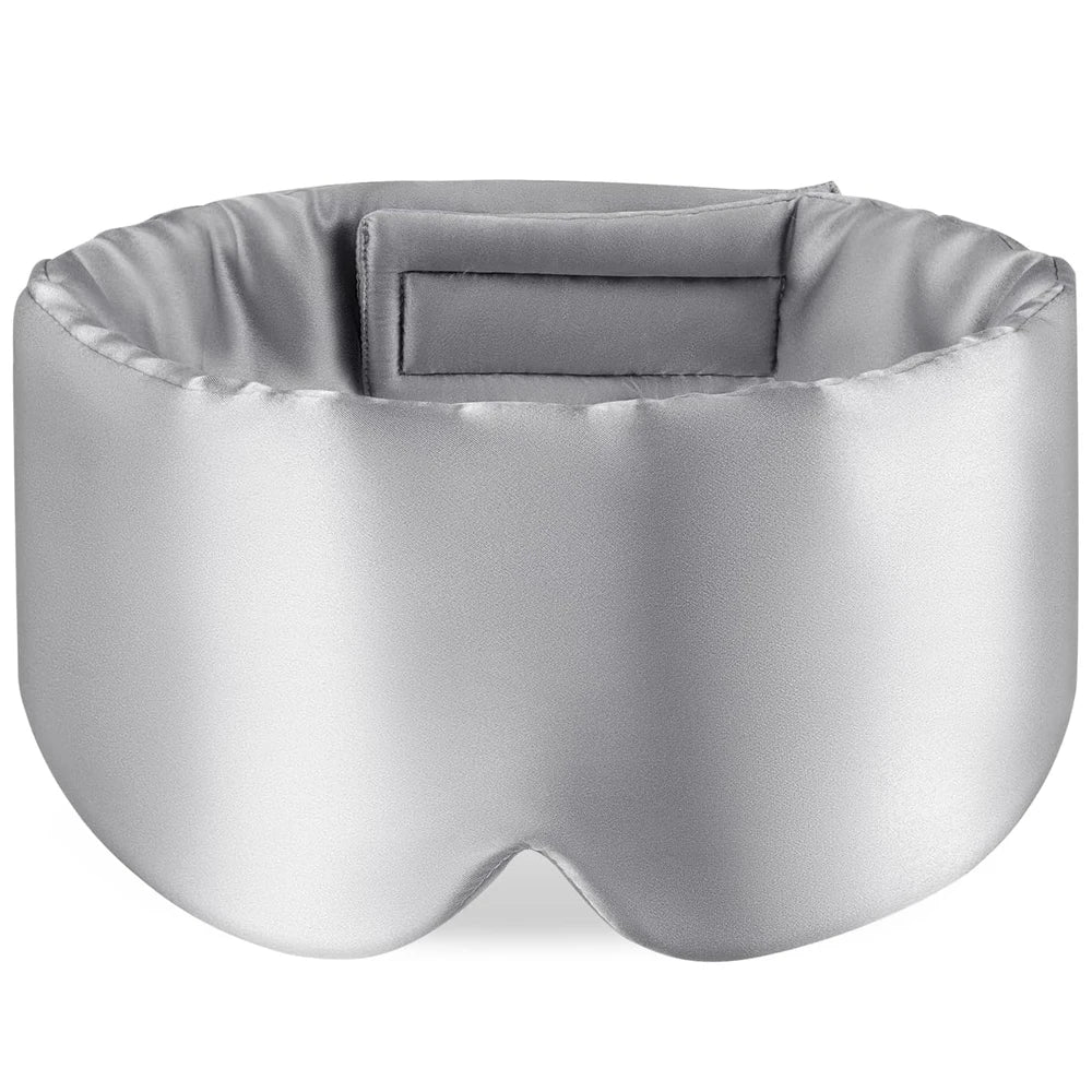 Silk 3D Light Blocking Sleep Mask For Travel And Naps
