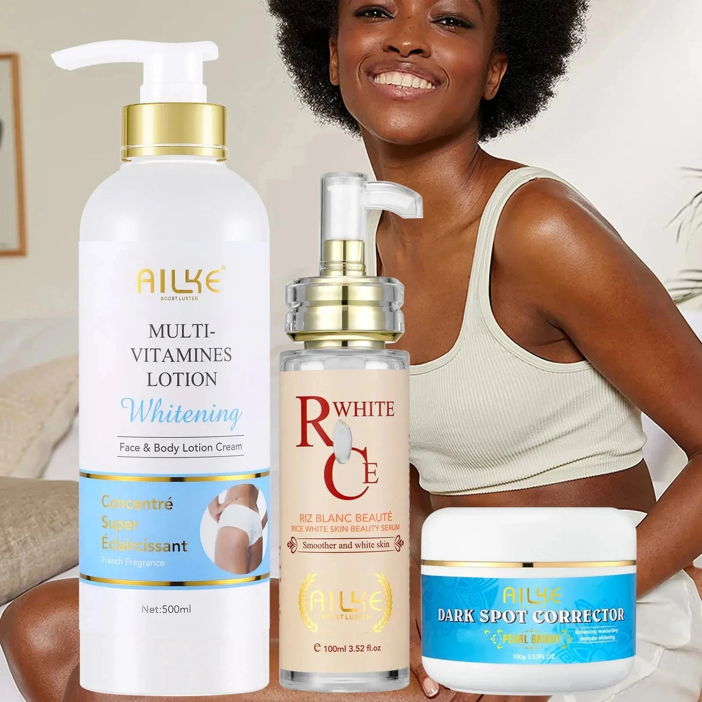 Ailke Multi Vitamin Whitening And Moisturizing Body Lotion