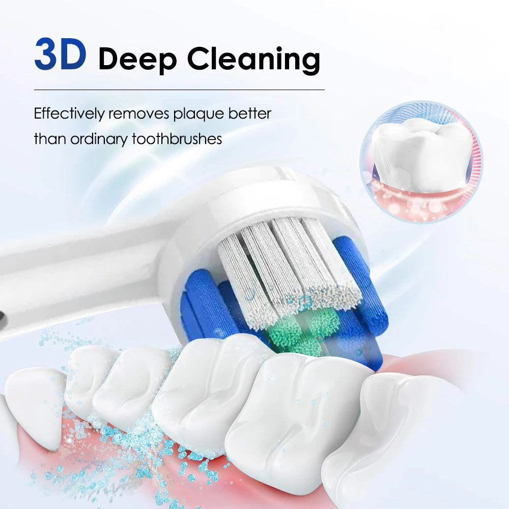 Ms.Dear Rechargeable Electric Toothbrush With Multiple Cleaning Modes