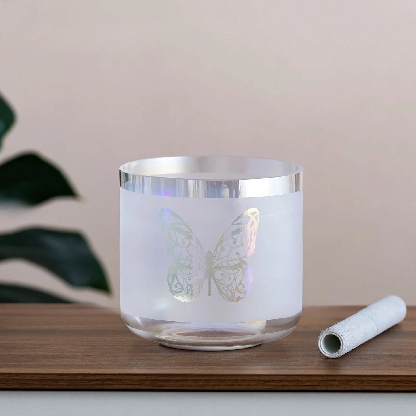 CVNC Butterfly Cosmic Crystal Singing Bowl for Meditation and Healing