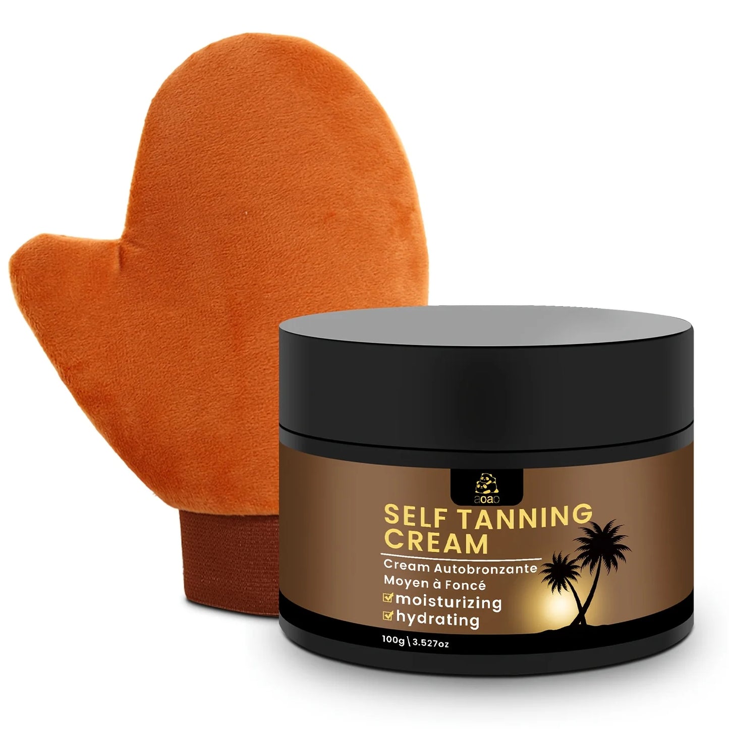 Aoao Self Tanning Firm Cream With Aloe And Coconut Moisturizer