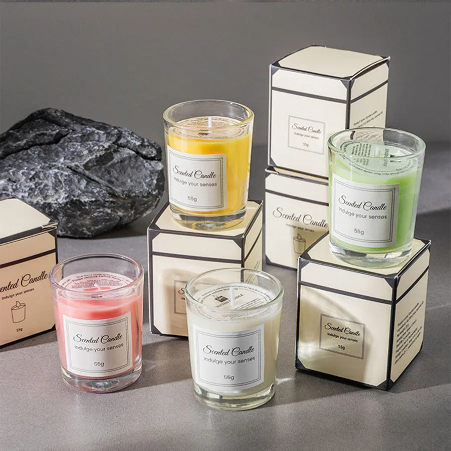Handmade Soy Wax Aromatherapy Candle In Premium Gift Box