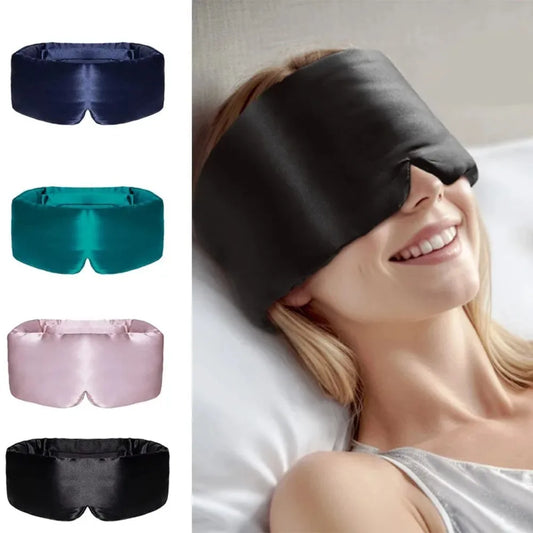 Silk 3D Light Blocking Sleep Mask For Travel And Naps