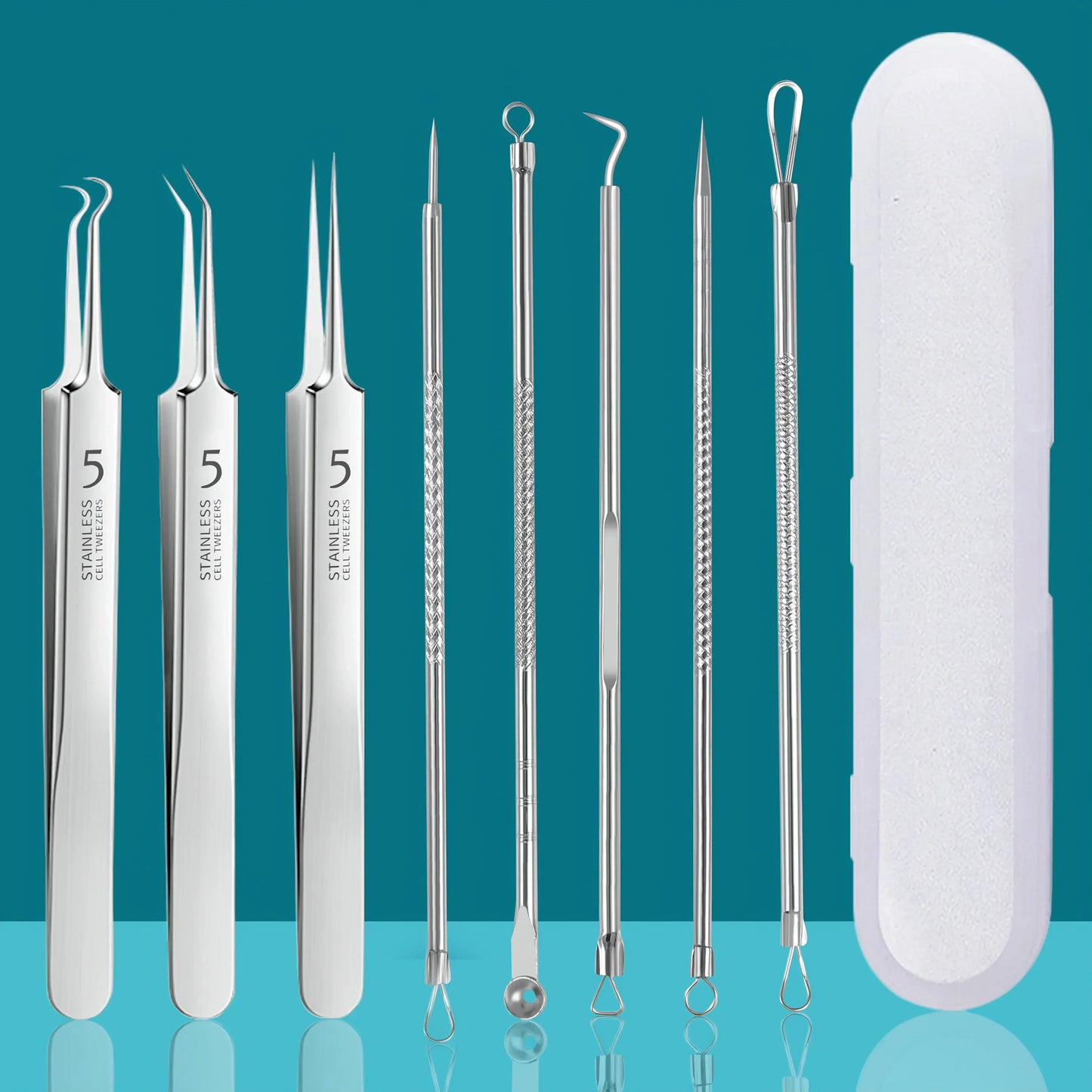 Stainless Steel Skin Care Treatment Tools Set
