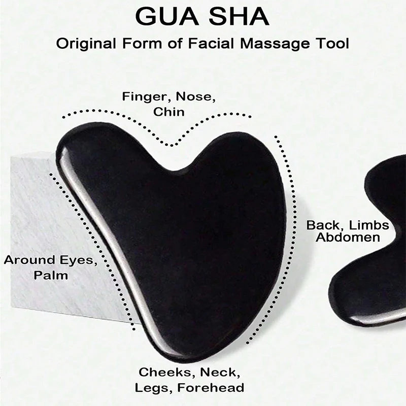 Ice Face Roller Gua Sha Tool Set Portable Skin Care Accessory