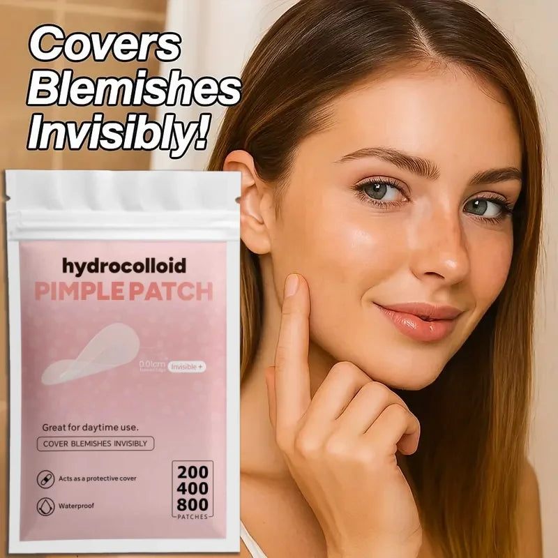 Invisible Acne Patch Set with Hydrocolloid Stickers for Pimple